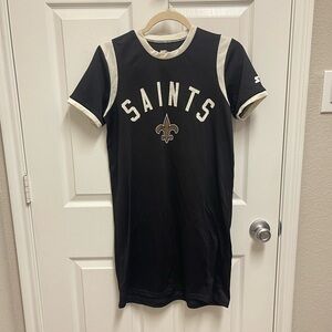 Vintage Style Starter NFL New Orleans Saints Dress